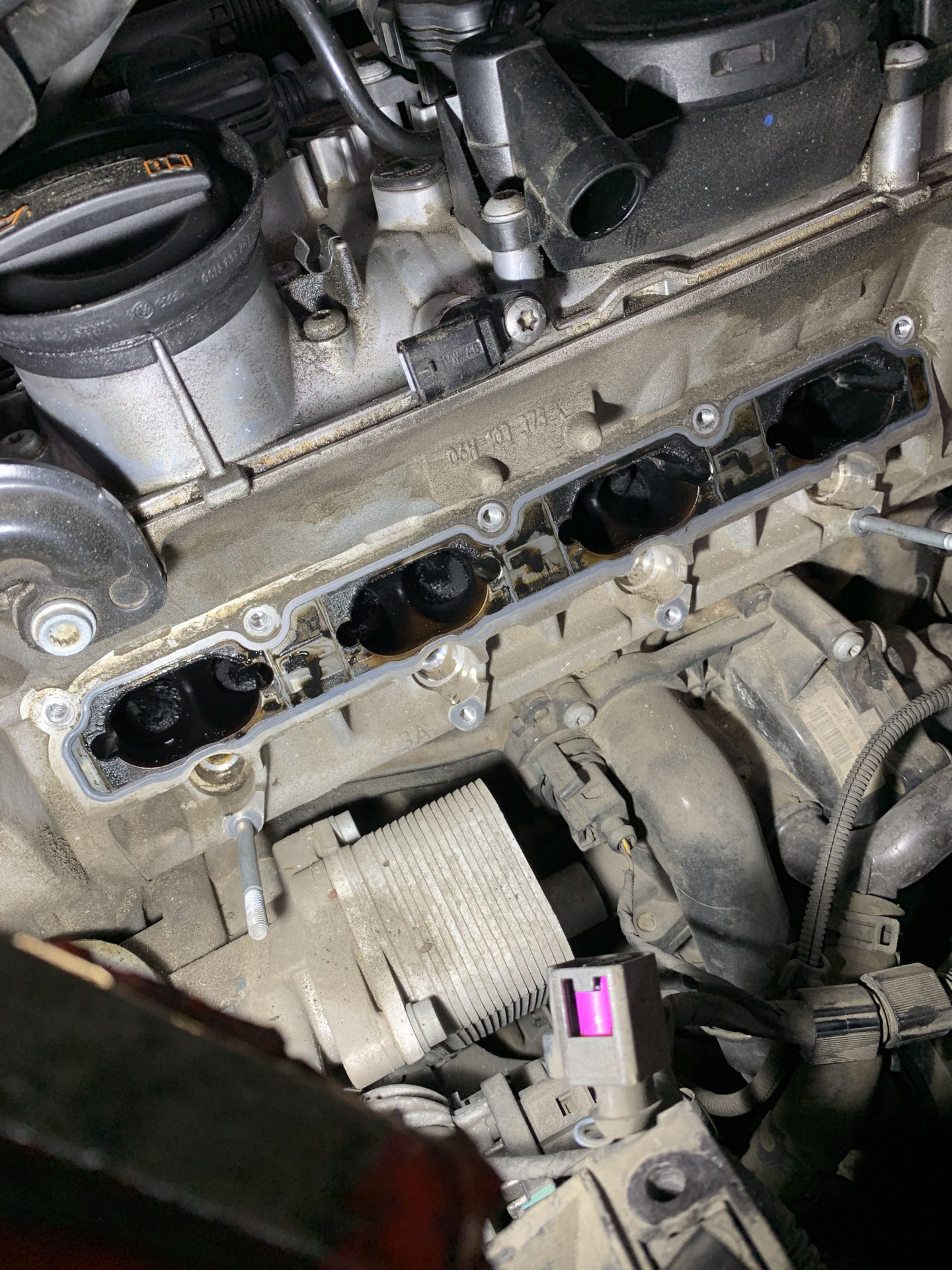 Чистка впускных клапанов — SEAT Altea Freetrack, 2 л, 2012 года | визит ...