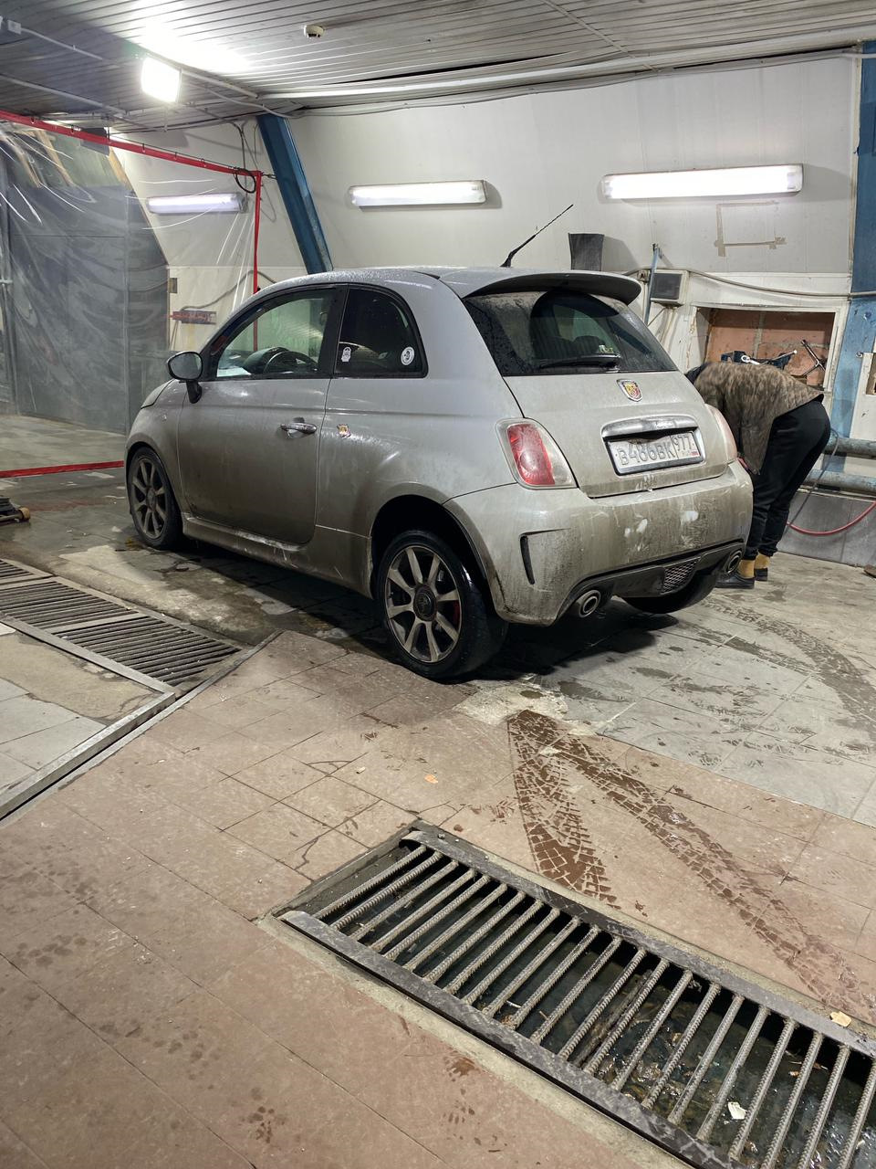 Смена тапок — FIAT 500 (1G), 1,4 л, 2010 года | шины | DRIVE2