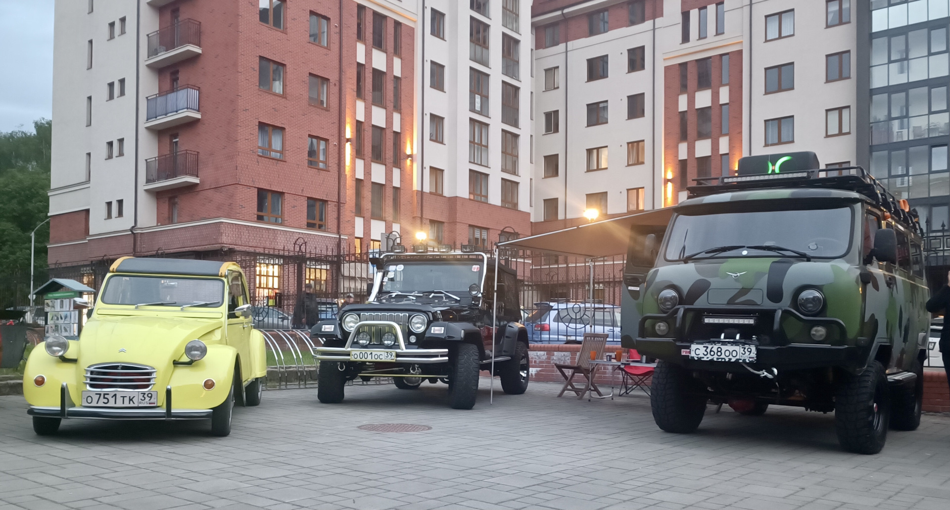 Музейная ночь — Jeep Wrangler (TJ), 2,5 л, 2001 года | встреча | DRIVE2