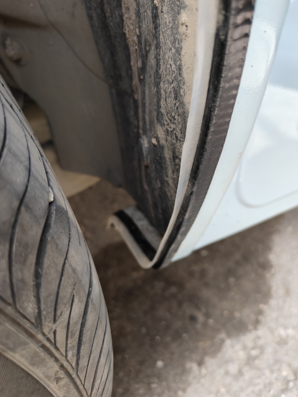 Защита от сколов задних арок — Omoda C5, 1,6 л, 2023 года | своими ...