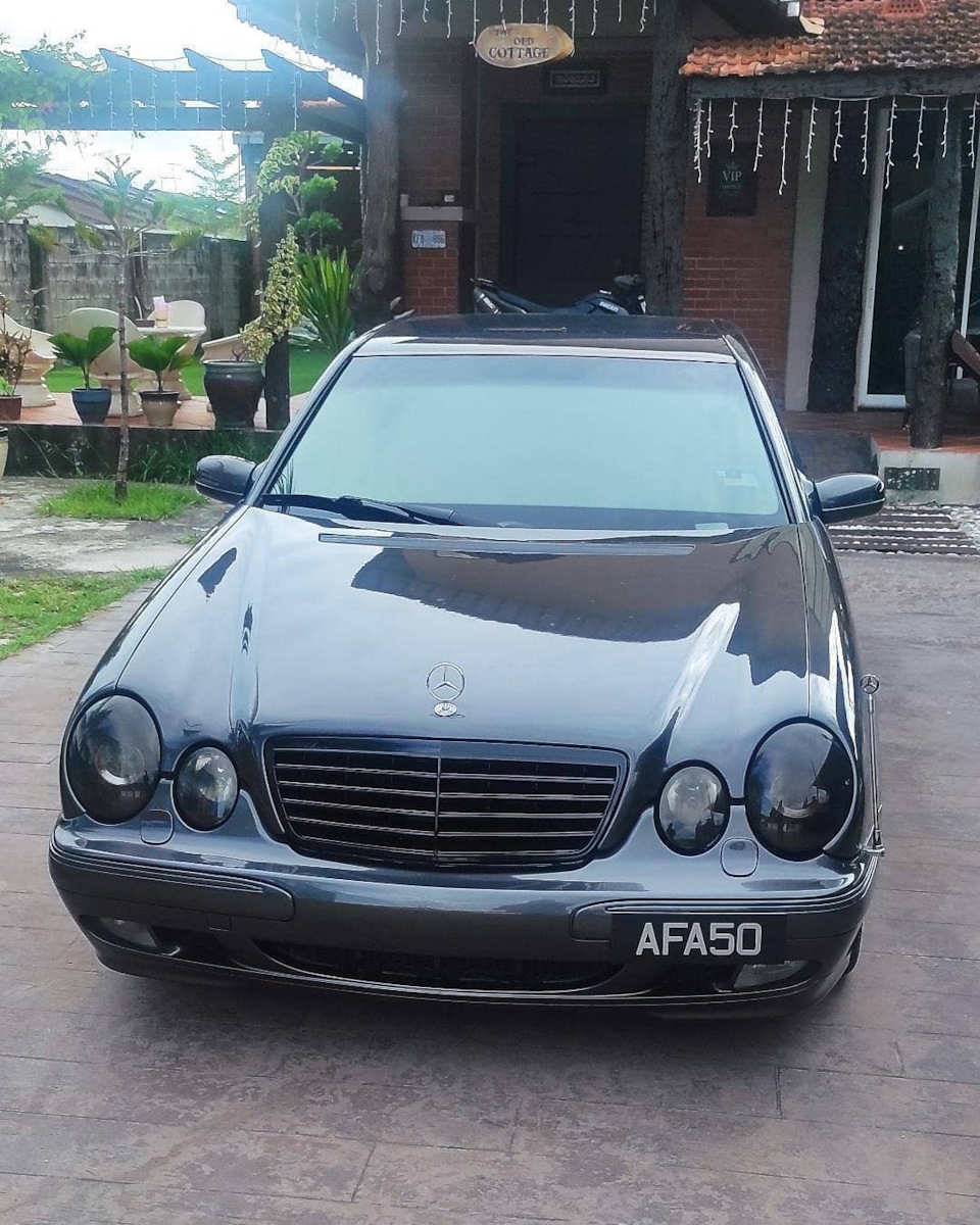 В поиске кода краски — Mercedes-Benz E-class (W210), 2,4 л, 1999 года ...