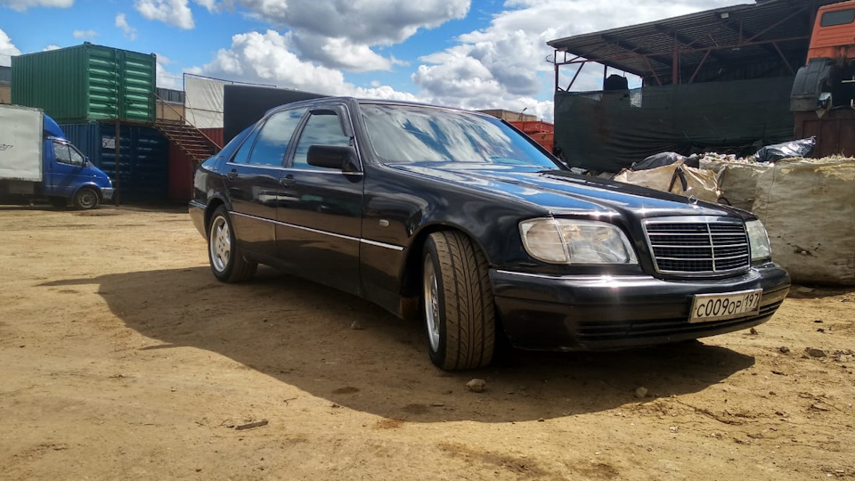 Тугая педаль газа! — Mercedes-Benz S-Class (W140), 3,2 л, 1994 года ...