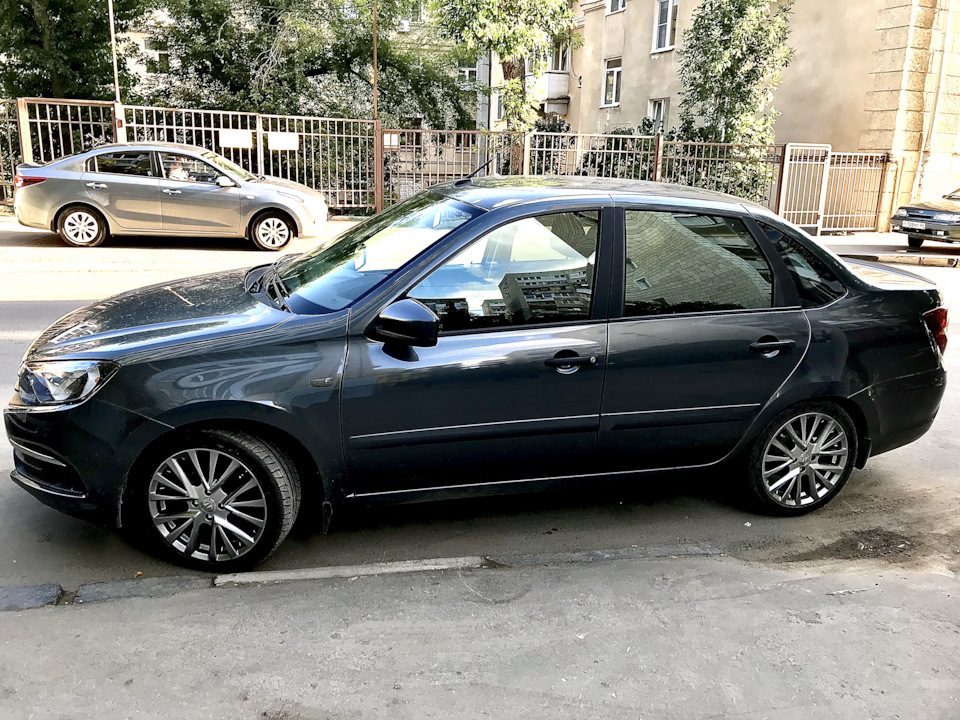 #25. Колёса. 🔥 — Lada Гранта (2G) FL, 1,6 л, 2019 года | колёсные диски ...