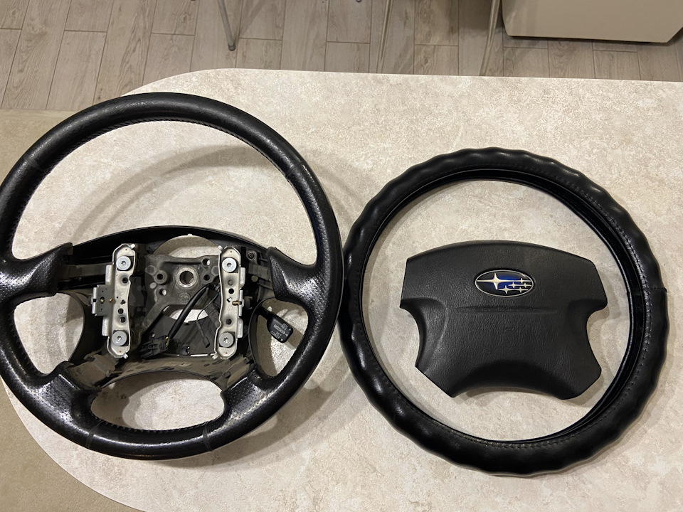 Замена, , камазного, , руля sg6 на руль legacy bl — Subaru Forester (SG ...