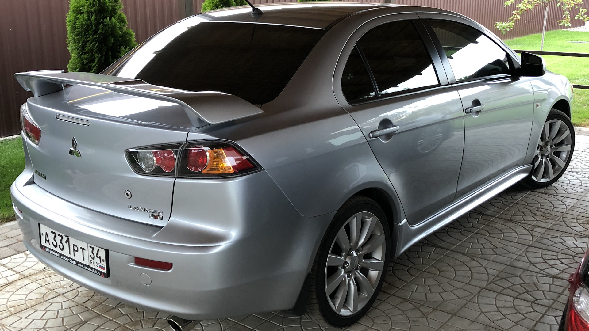 Mitsubishi Lancer X 2.0 бензиновый 2008 | Серебрянка на DRIVE2