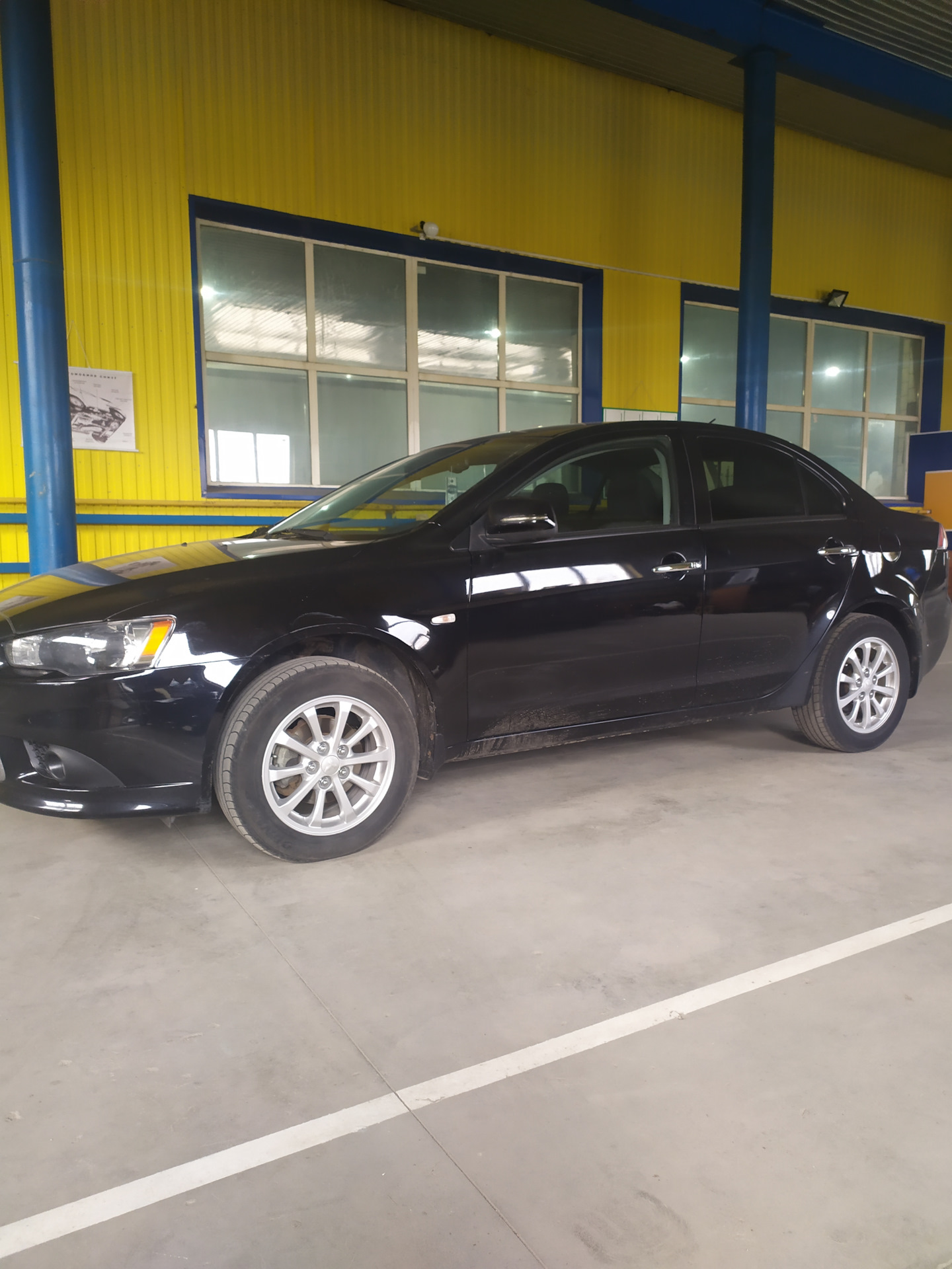 Пружины подвески от ASX или клиренс паркетника. — Mitsubishi Lancer X ...