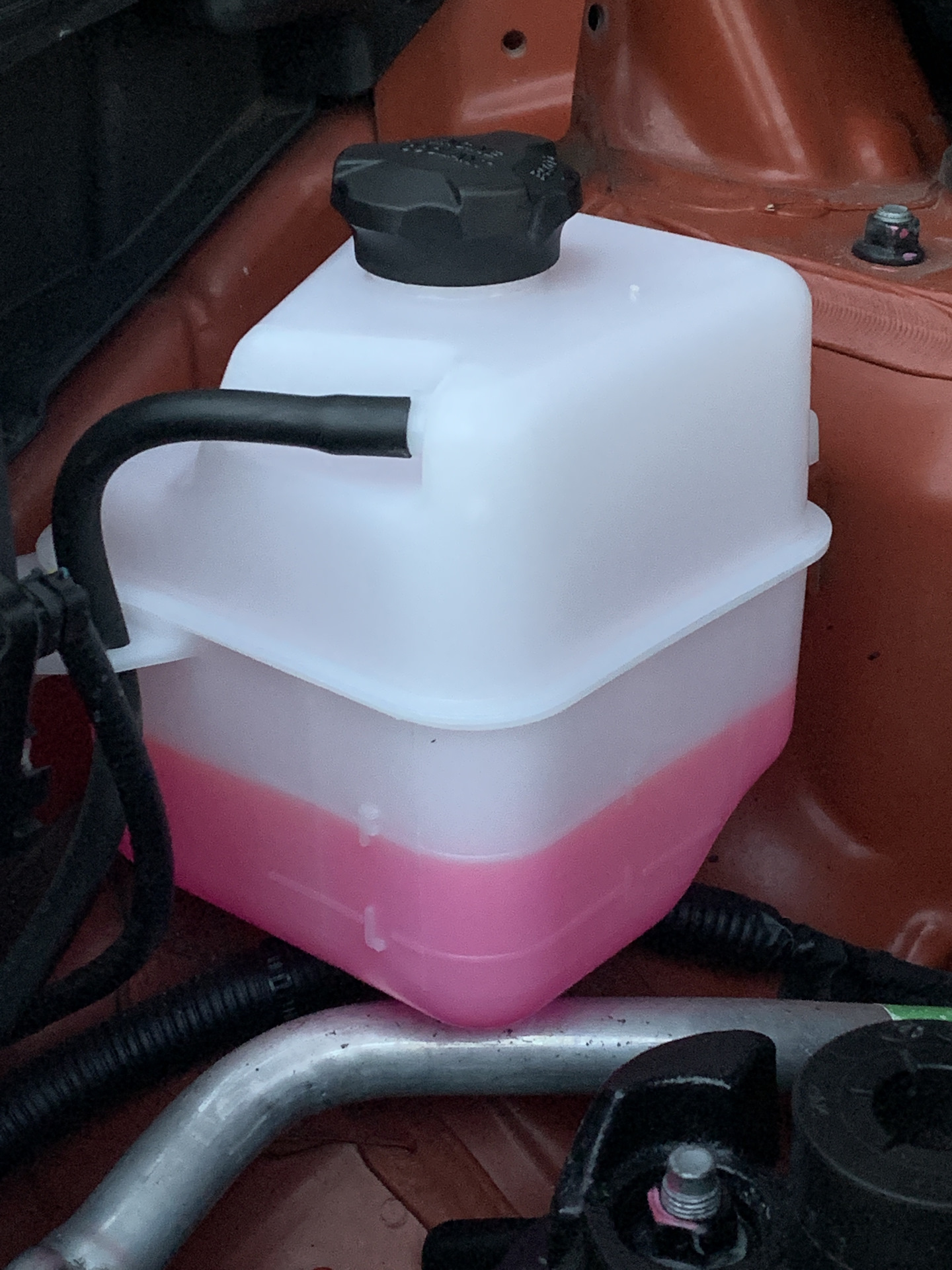 Coolstream A110 Pink, замена антифриза. — KIA Sportage (3G), 2 л, 2014 ...