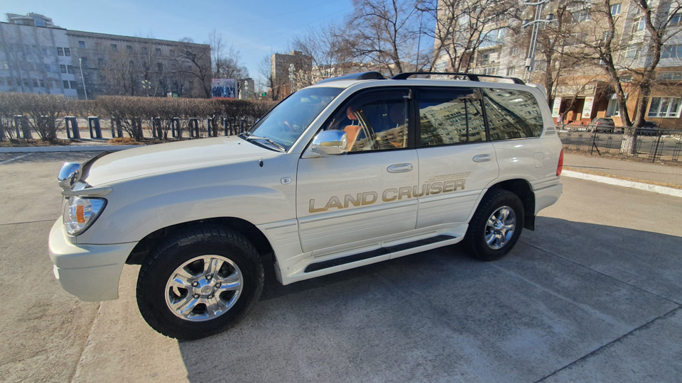 Про расход топлива и первые вложения. — Toyota Land Cruiser 100, 4,7 л ...