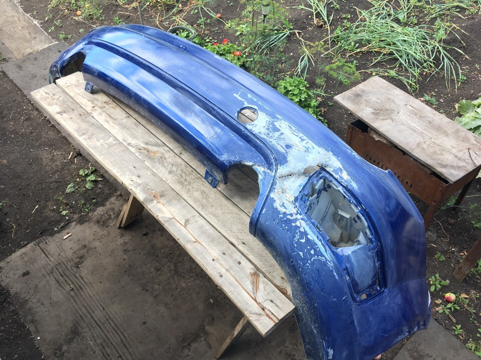Задний бампер Ford Focus 2 ST Дорестайлинг Оригинал на Ford Focus II ...