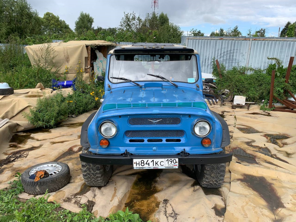 Photo from the logbook UAZ 3153