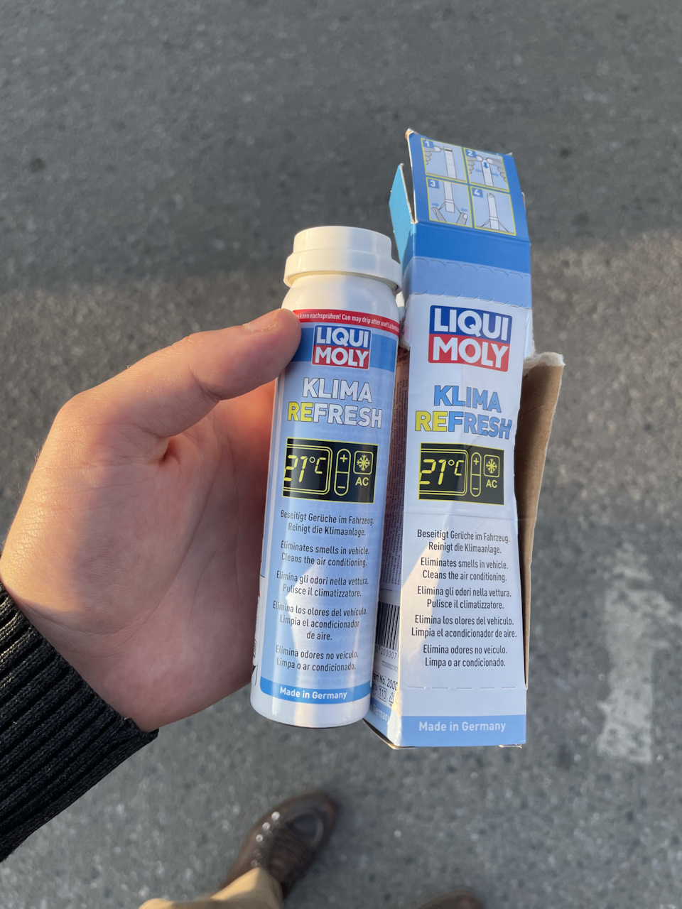 Освежитель кондиционера LIQUI MOLY Klima Refresh — DRIVE2