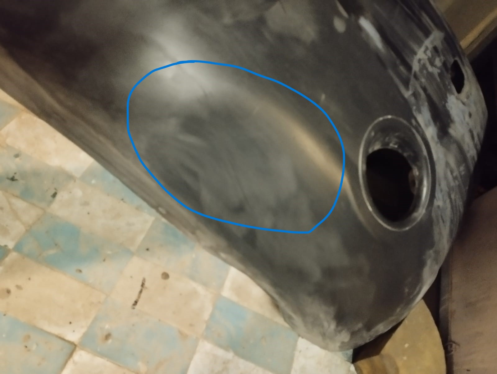 Облезший лак бампера. Устраняем… — Nissan Qashqai (1G), 2 л, 2007 года ...