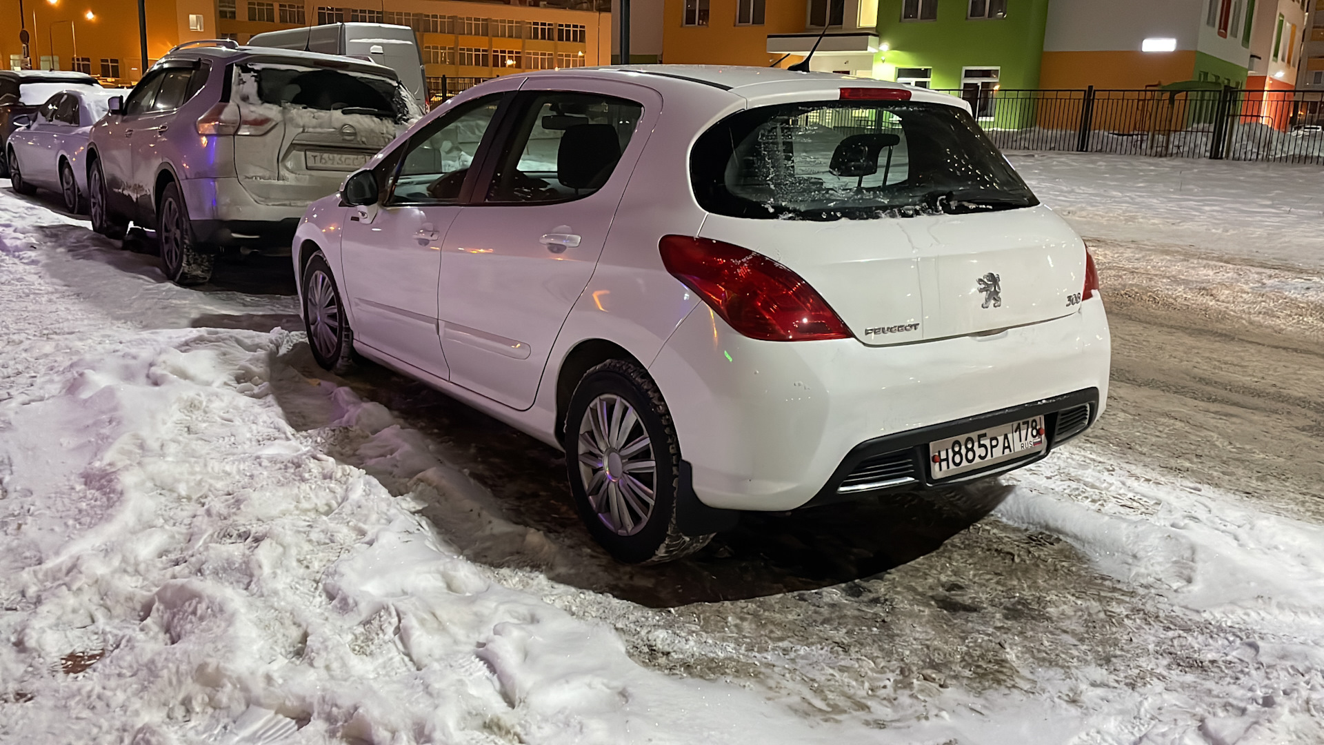 1) Поставил на учет + Сервис/осмотр — Peugeot 308 (1G), 1,6 л, 2010 года |  визит на сервис | DRIVE2