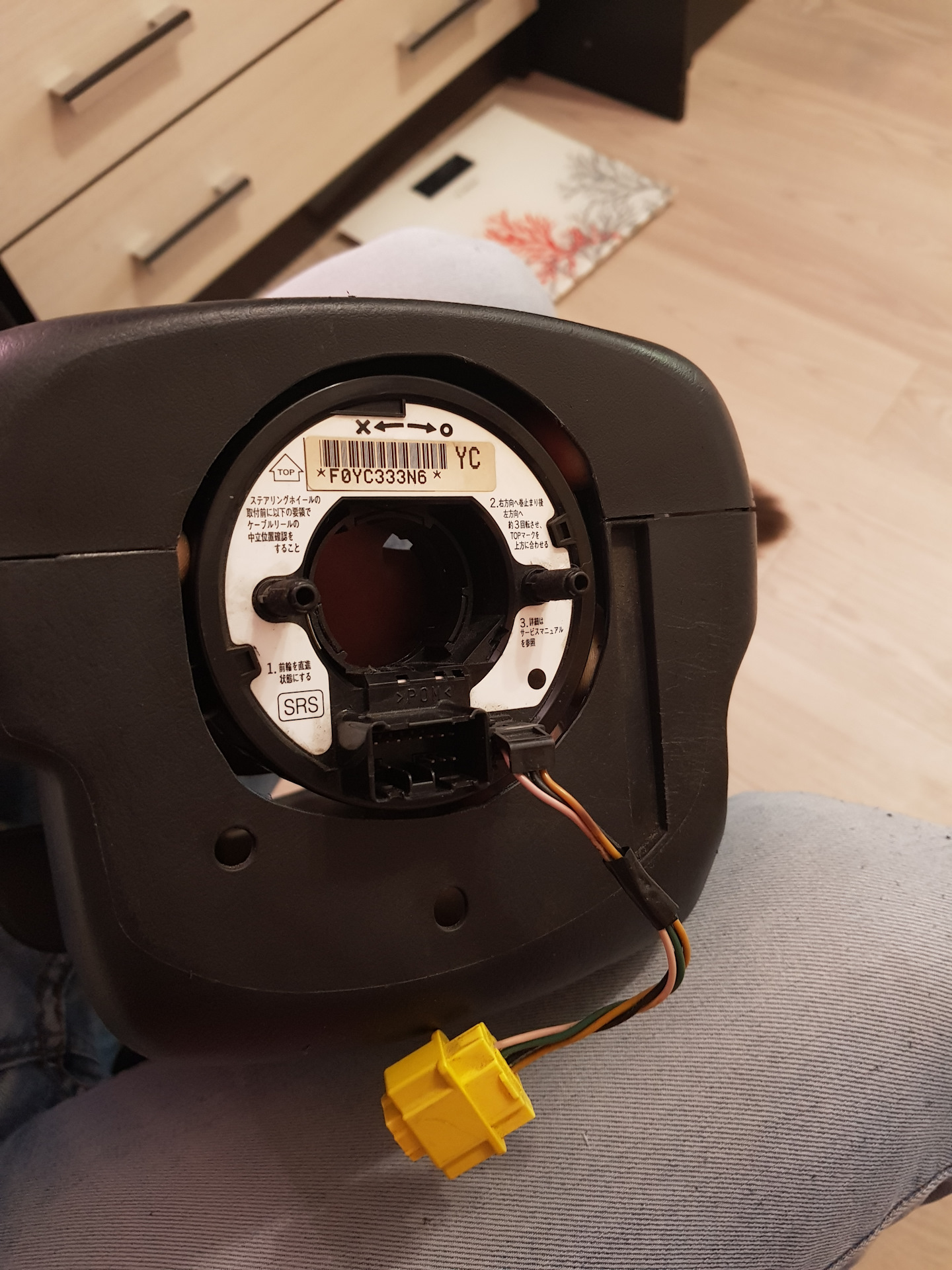 Установка подрулевого шлейфа с Inspire UC1 — Honda Civic Coupe (7G), 2 ...