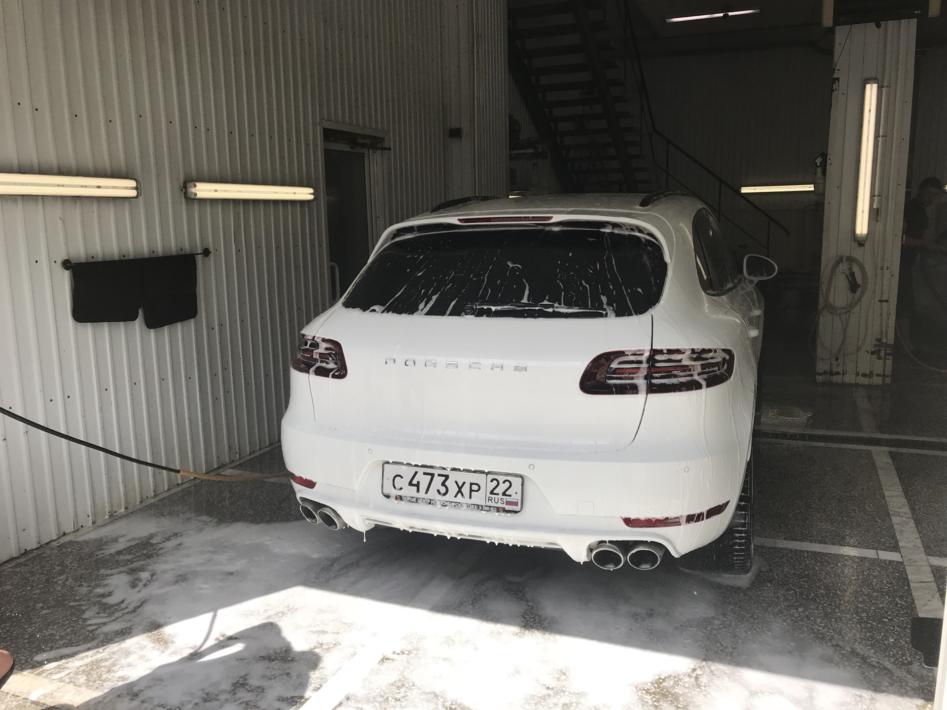 Первый день эксплуатации — Porsche Macan, 3 л, 2014 года | другое | DRIVE2