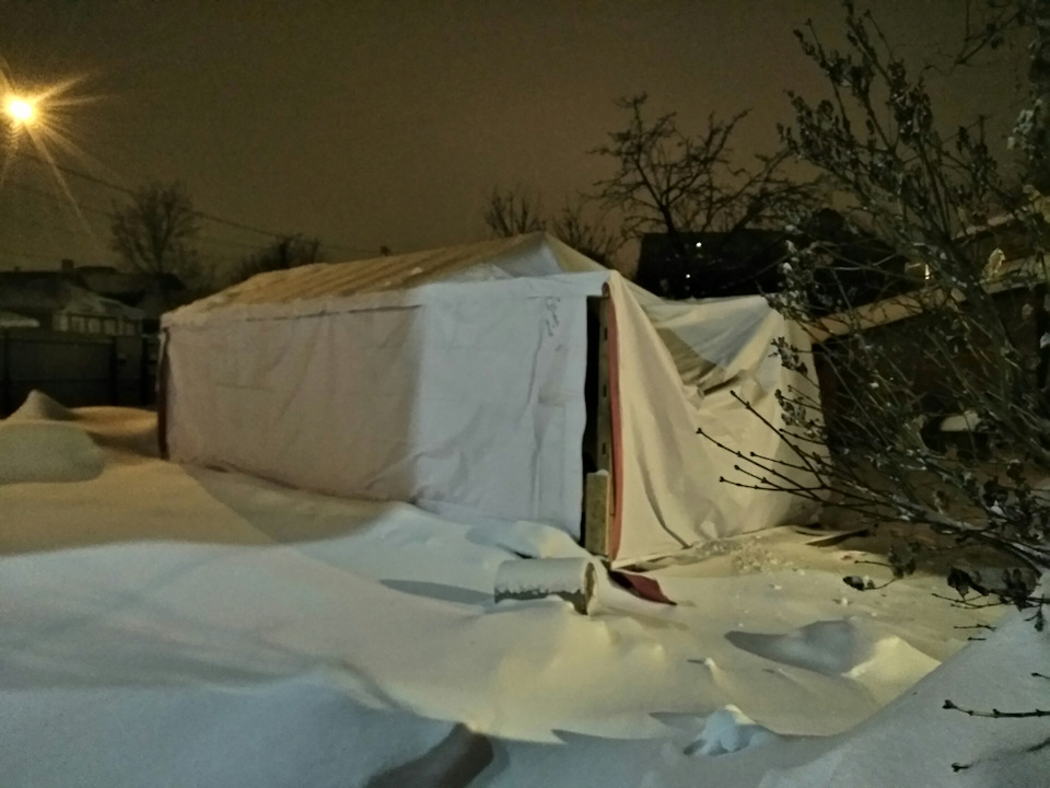 Навес из баннера своими руками - 94 фото