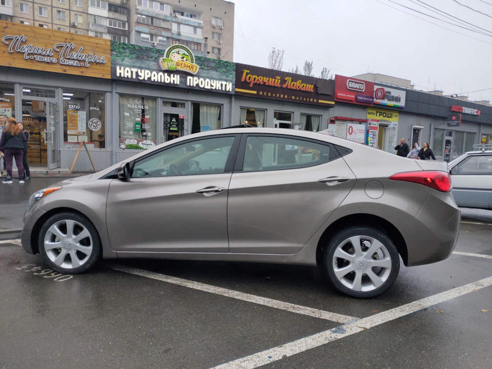 Фото в бортжурнале Hyundai Elantra (5G)