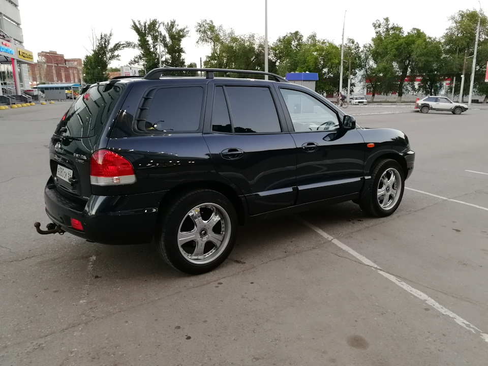 Продам колеса р19 — Hyundai Santa Fe (1G), 2,4 л, 2004 года | колёсные ...