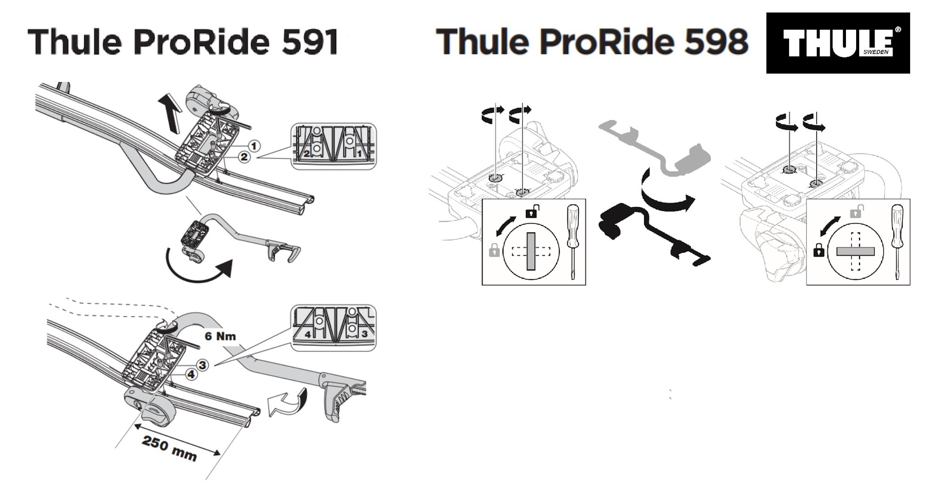 598. Велокрепление Thule 591. Велобагажник Thule PRORIDE 591. Thule Delux 726 чертеж креплений. Thule PRORIDE 598 Volvo.