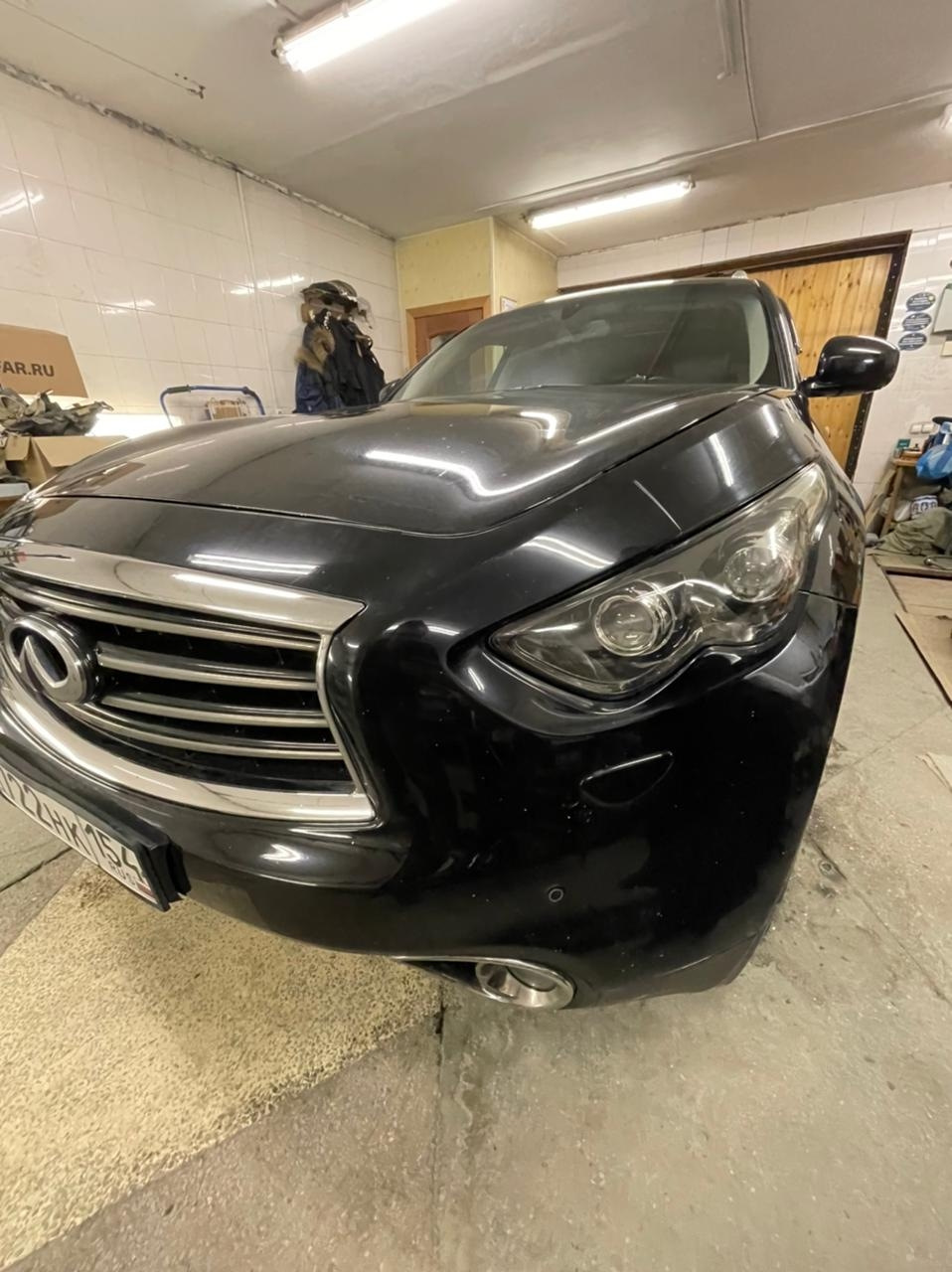 #46 Щелчок при сбрасывании газа. — Infiniti FX (2G), 5 л, 2009 года ...