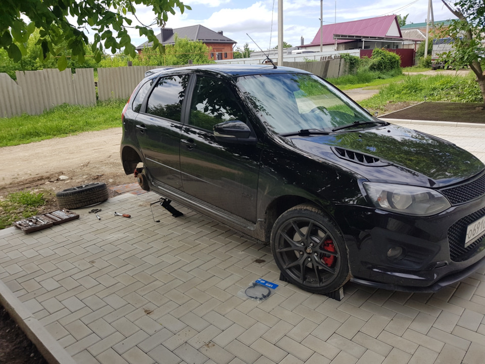 59 (145203) Замена подушки двигателя и заднего датчика абс — Lada ...