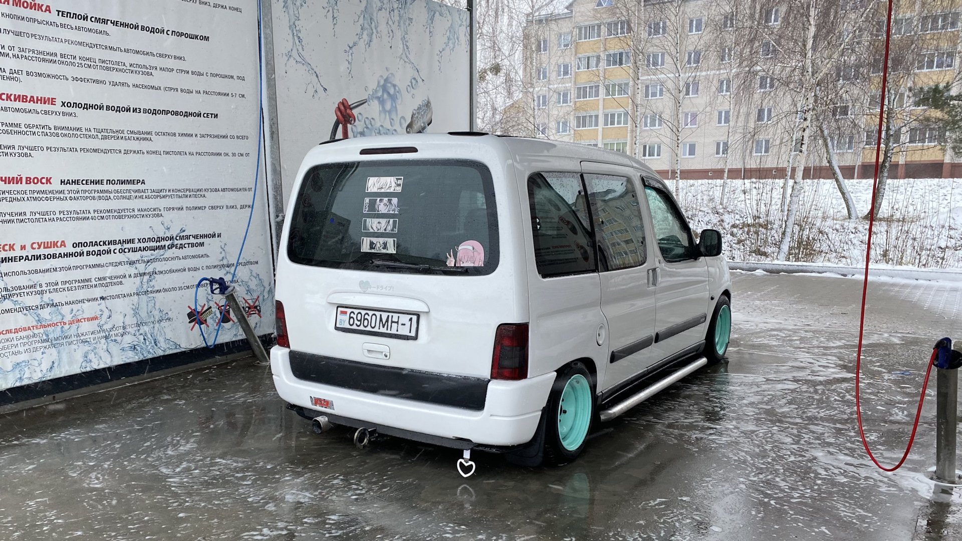 Citroen Berlingo (1G) 1.9 дизельный 2003 | WHITE & BLACK на DRIVE2