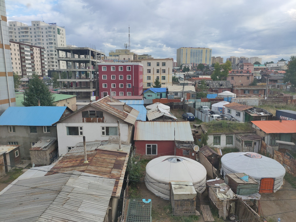 УланБатор город контрастов. — Subaru Impreza (GD/GG)