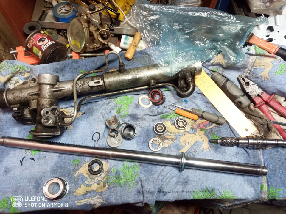 Разбор рейки Ч.2. — Ford Focus I Hatchback, 1,8 л, 1998 года | поломка ...