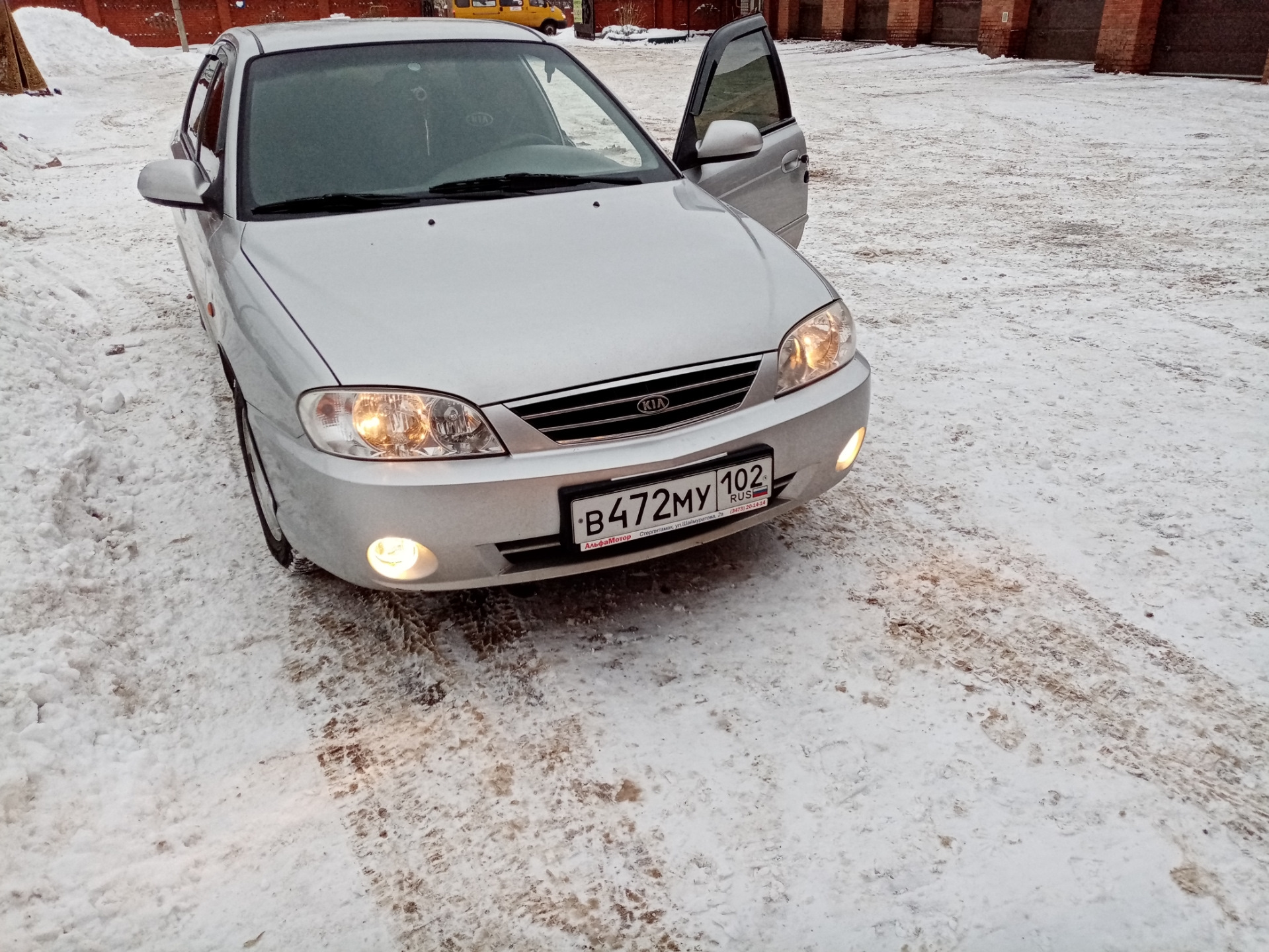 ПТФ — KIA Spectra, 1,6 л, 2007 года | просто так | DRIVE2