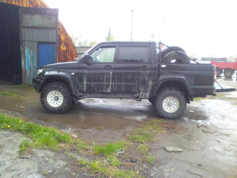 УАЗ Патриот 2,7л. шины и диски для пикапа УАЗ размер DRIVE2