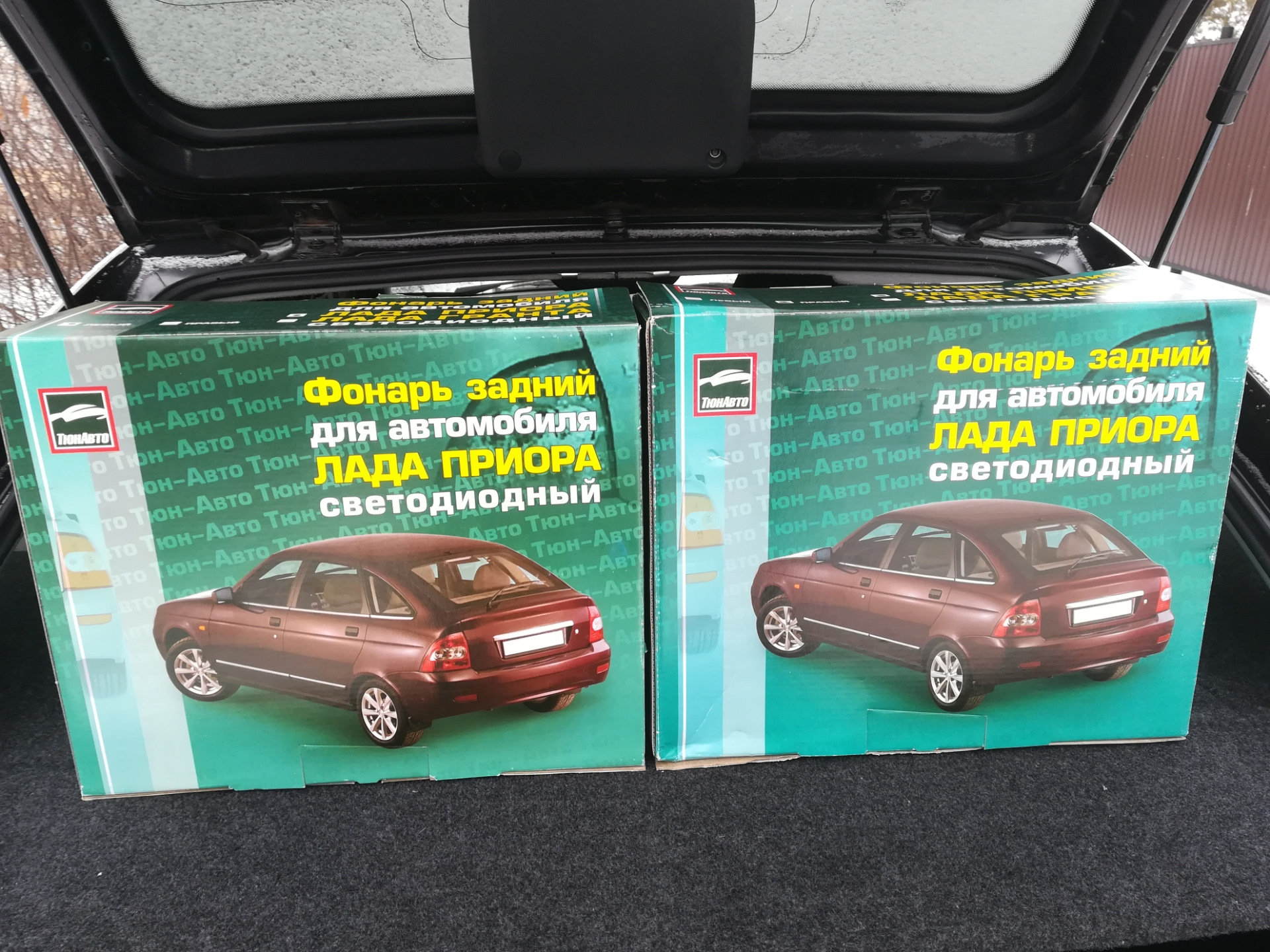 Светодиодные задние фонари Тюн Авто — Lada Приора хэтчбек, 1,6 л, 2011 года  | тюнинг | DRIVE2