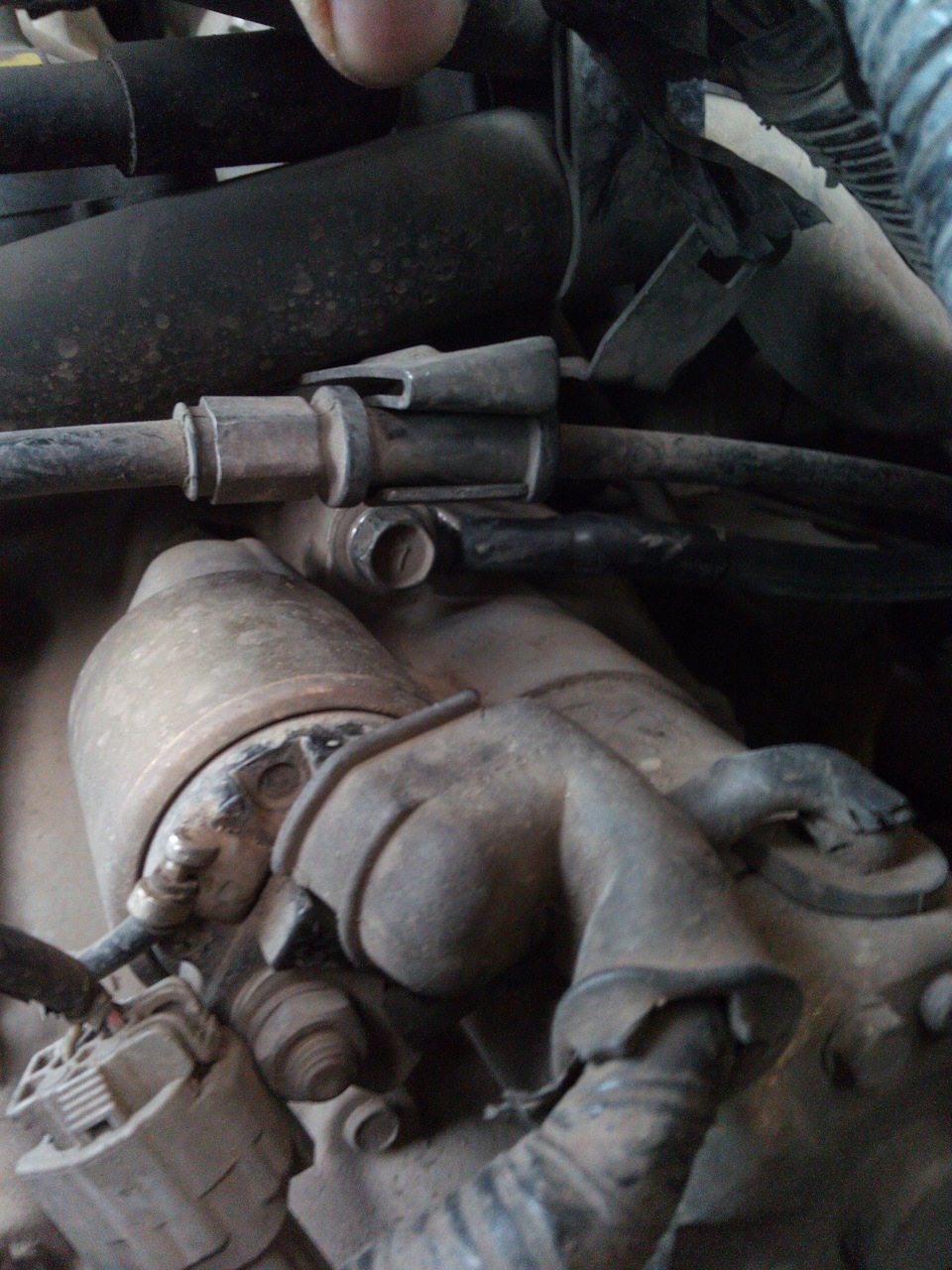 Дополнительная масса стартера — Nissan Cefiro (A33), 2 л, 1999 года ...