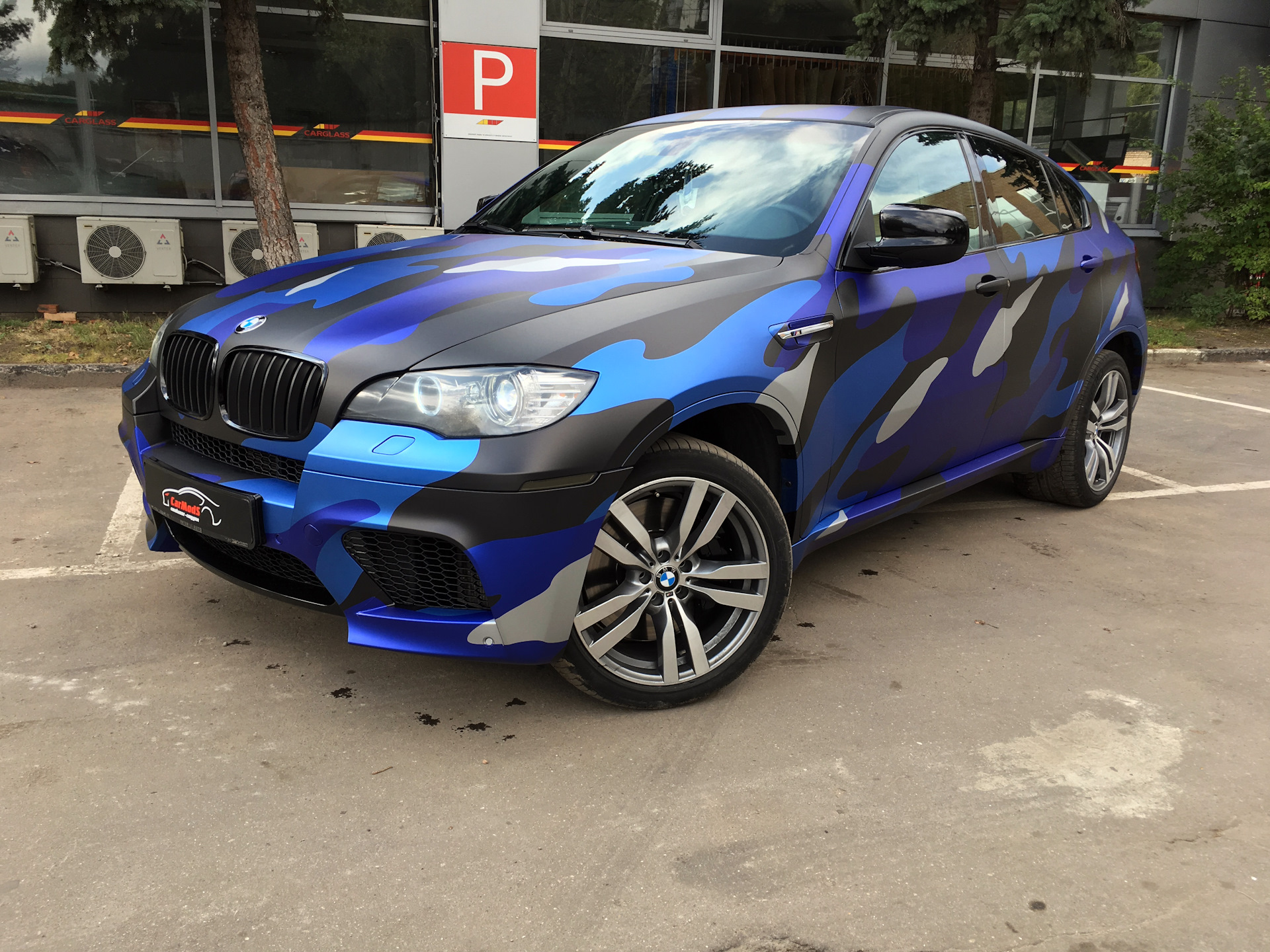 BMW x6 камуфляж