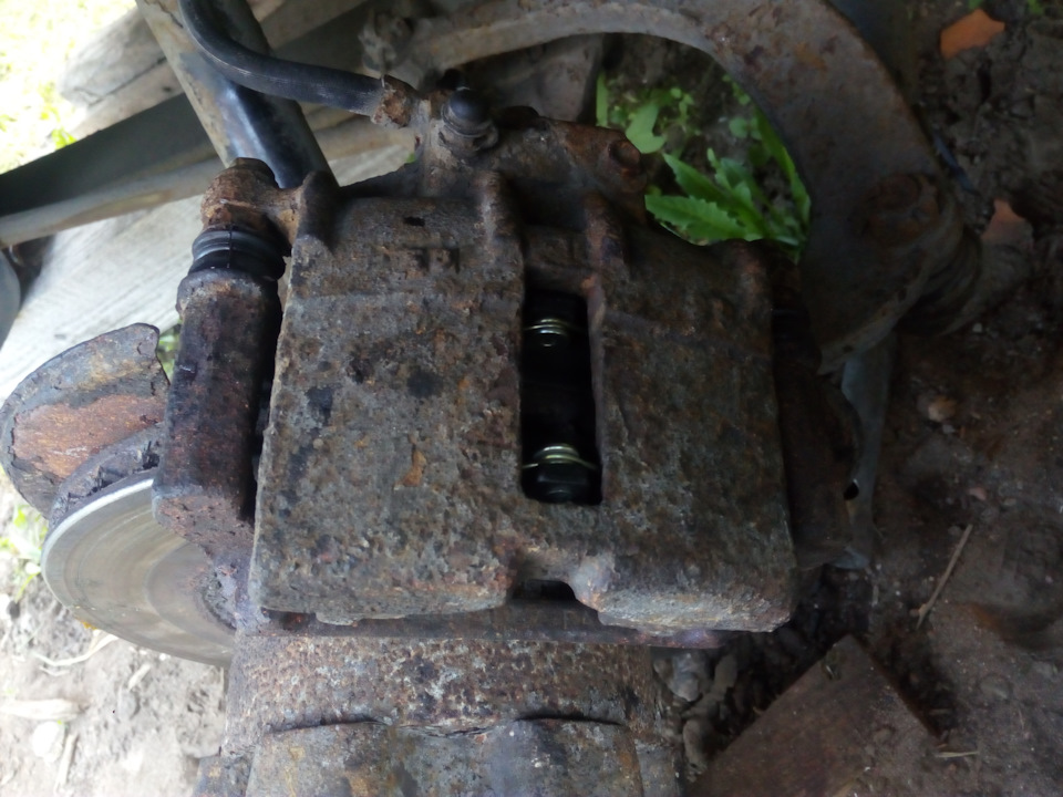 Замена подшипника передней ступицы, профилактика суппорта — ГАЗ Газель ...