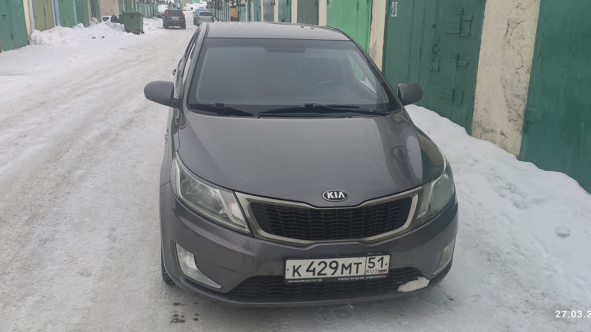 KIA Rio (3G) 1.6 бензиновый 2014 | на DRIVE2