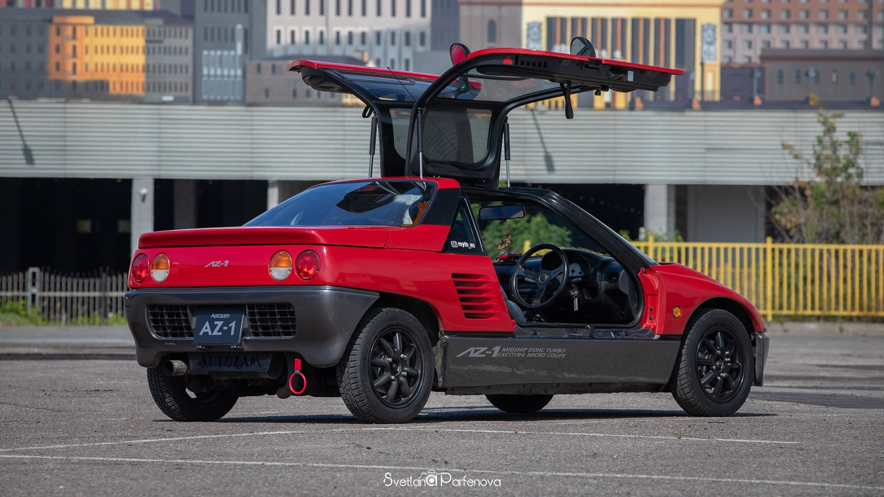 Продажа Autozam AZ-1 1992 (бензин, МКПП) — с историей обслуживания —  DRIVE2.RU