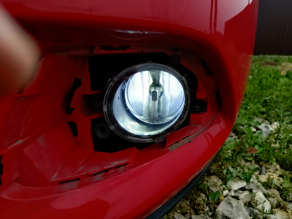 Доработка китайских птф с Али. — Opel Astra J GTC, 1,8 л, 2013 года ...