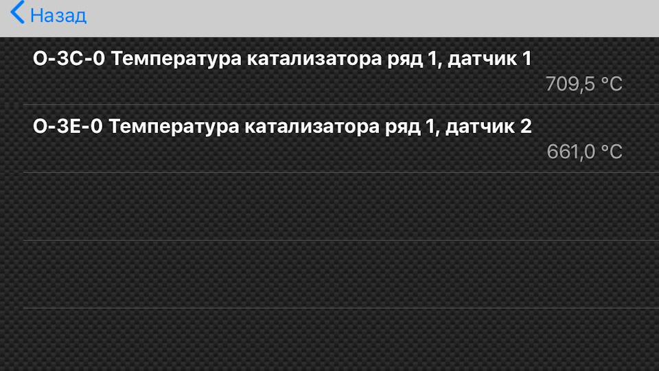 Температура катализатора — KIA Stinger, 2 л, 2018 года | наблюдение ...