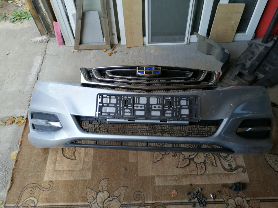 Трещина в бампере. — Geely Emgrand 7, 1,8 л, 2018 года | своими руками ...