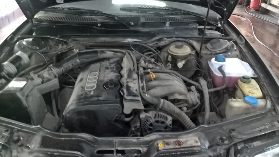 Мойка двигателя — Audi A6 (C4), 1,8 л, 1996 года | фотография | DRIVE2