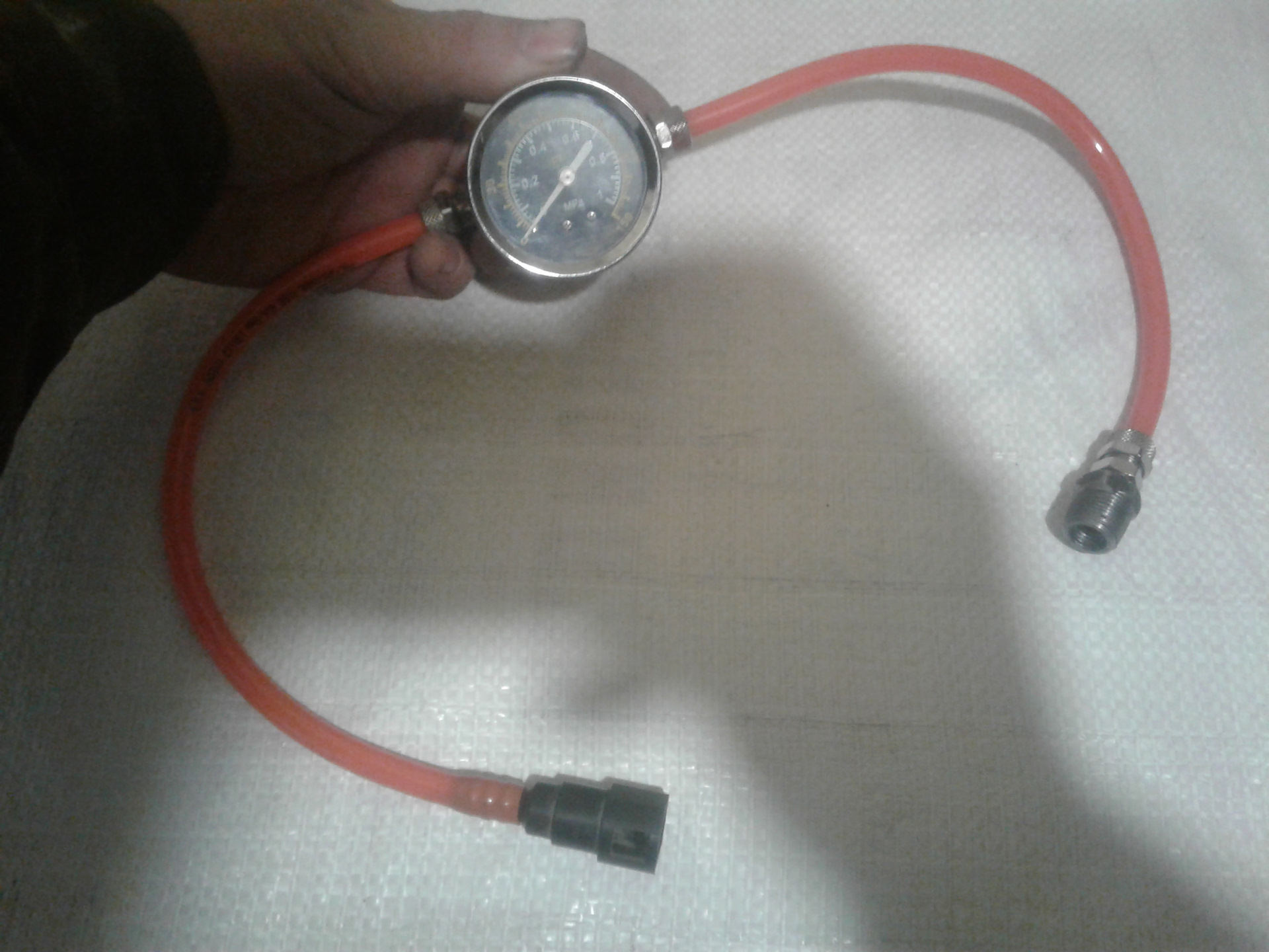 дэу нексия давление в рампе