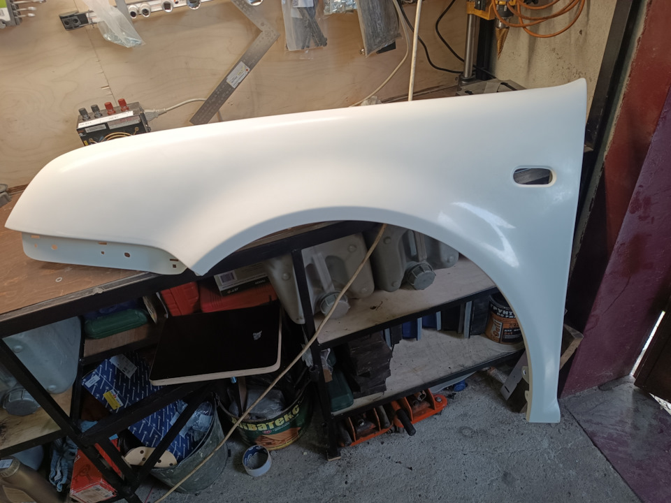 Стеклопластиковые крылья — Volkswagen Bora (1G), 1,8 л, 2004 года ...
