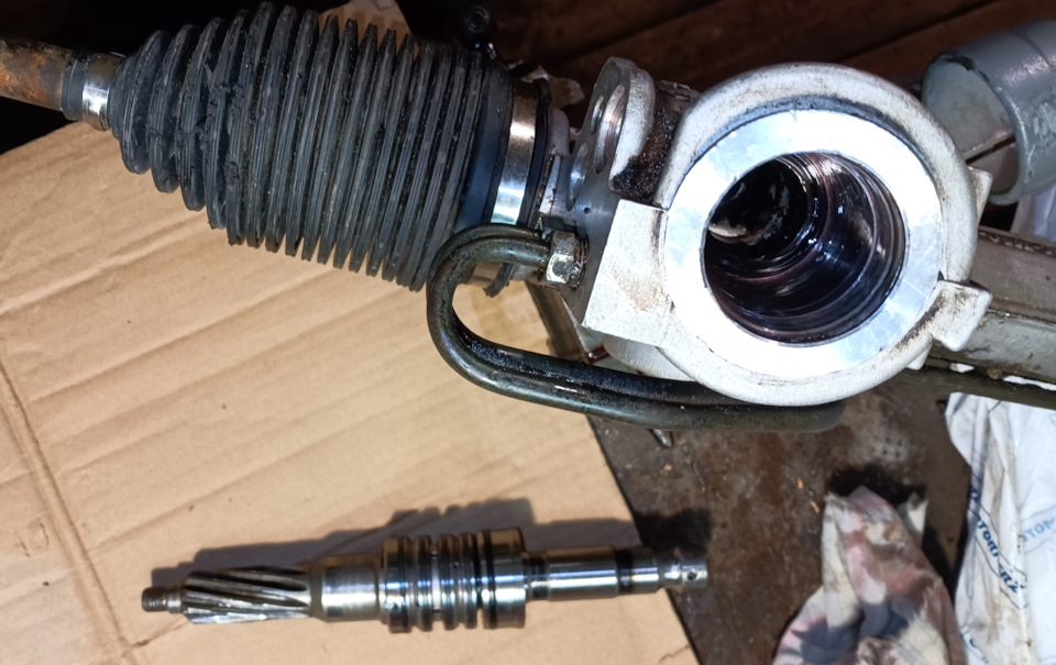 диаметр вала рулевой рейки