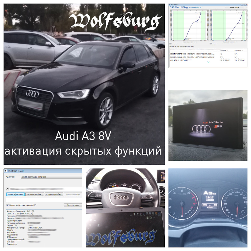 Активация скрытых функций audi q3