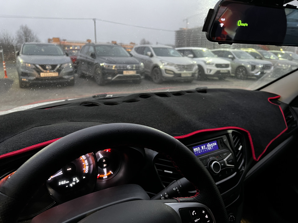 Накидка на торпеду) — Lada Vesta (1G), 1,6 л, 2021 года | тюнинг | DRIVE2