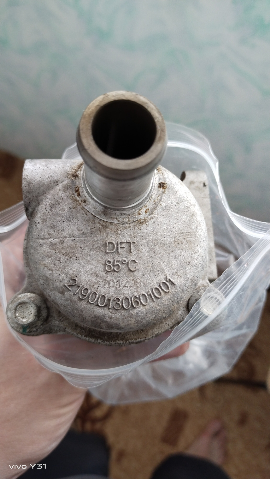 Замена термостата, LUZAR 0192 на 92 градуса. — Lada Гранта (2G) FL, 1,6 ...