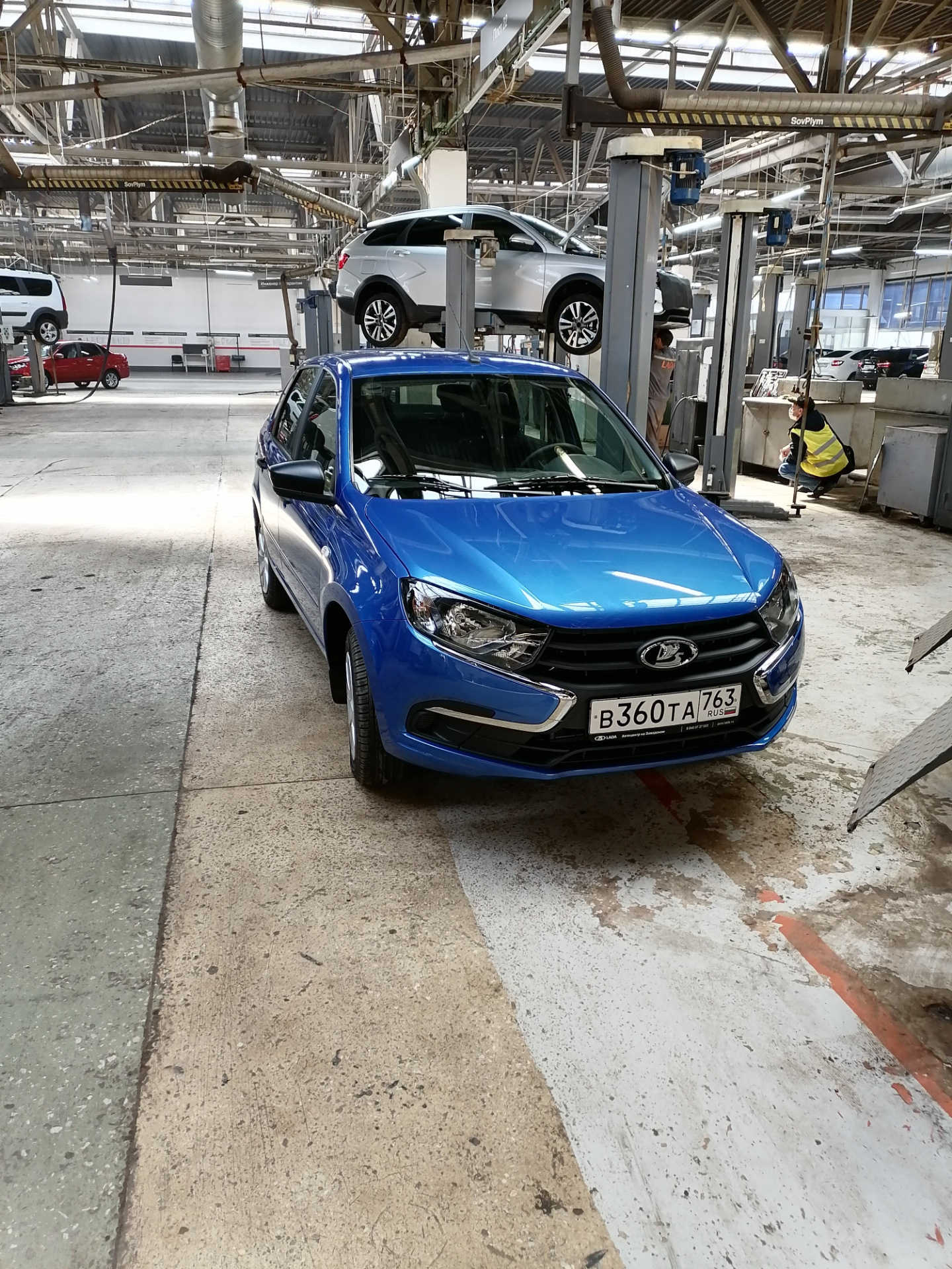 Как прошло нулевое ТО + ништячок — Lada Гранта (2G) FL, 1,6 л, 2020 ...