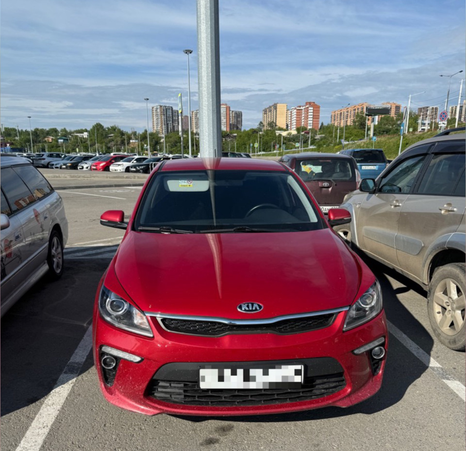 Реснички на фары — KIA Rio (4G), 1,6 л, 2019 года | стайлинг | DRIVE2