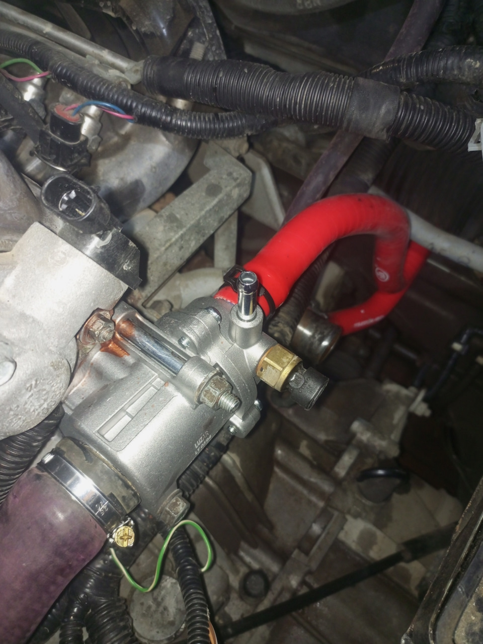 Переделка СОД калины на грантовскую — Lada Калина универсал, 1,6 л ...