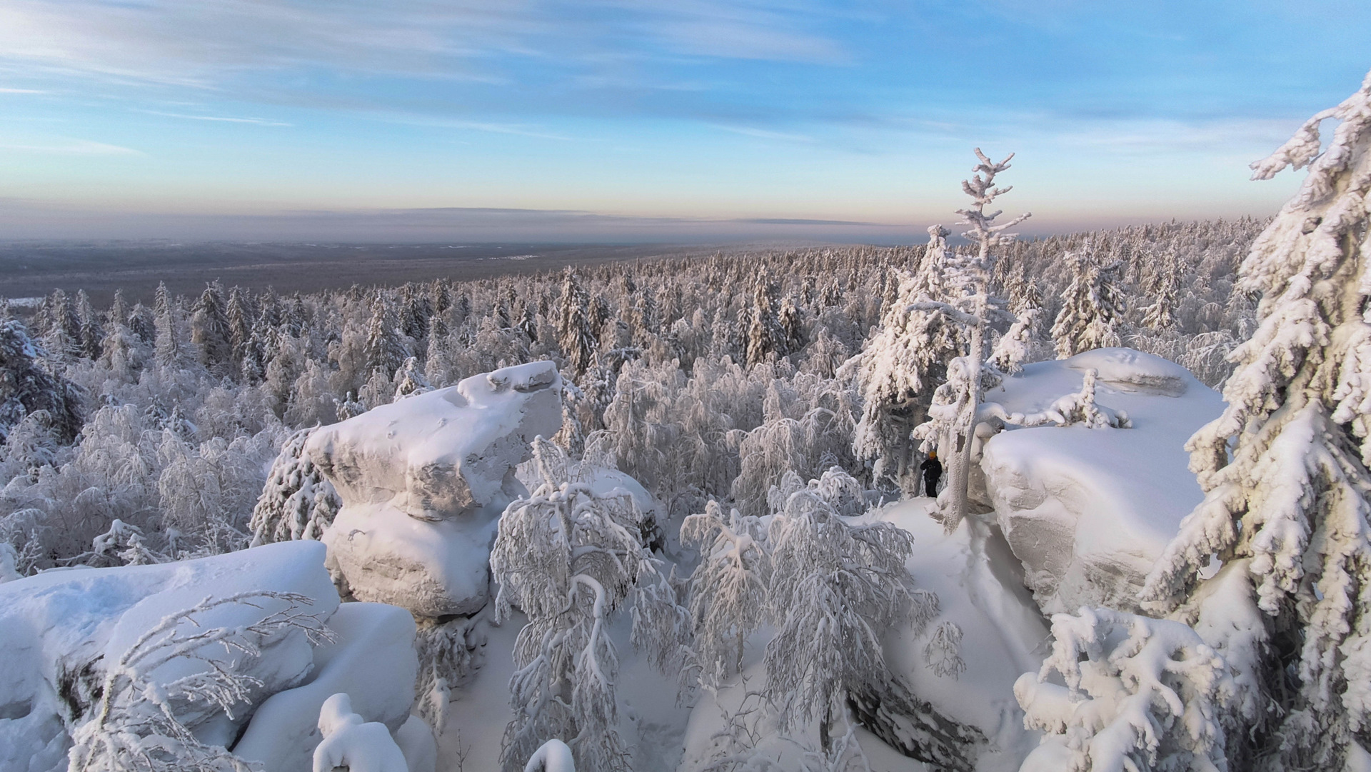 Пермь природа зимой